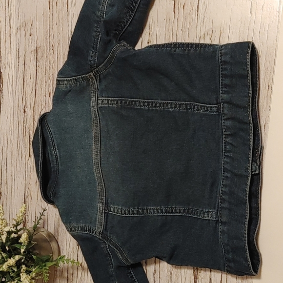 3/$25 BABY GAP Denim cute Jeans Jacket size 18-24 months - Picture 7 of 13